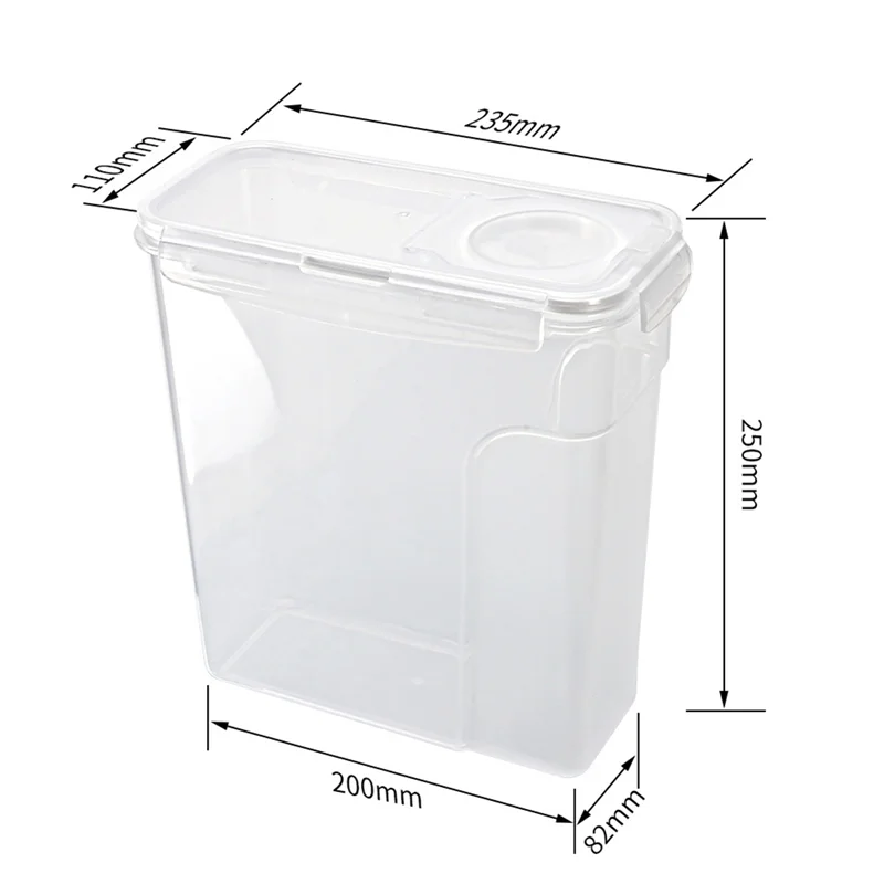 Boîte de rangement pour imprimante 3D PLA, 4L, scellée, précieuse, humidité-vert, consommable, four de séchage, anneau d'étanchéité