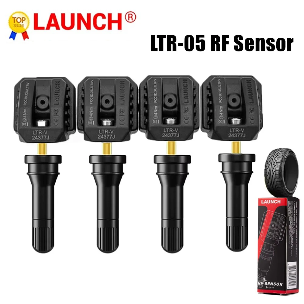 New LAUNCH X431 Sensor LTR-V 2 in 1 RF-Sensor 315MHz/433MHz TPMS Tire Repair Tools Scanner TSGUN Tire Temperature Sensor Tester