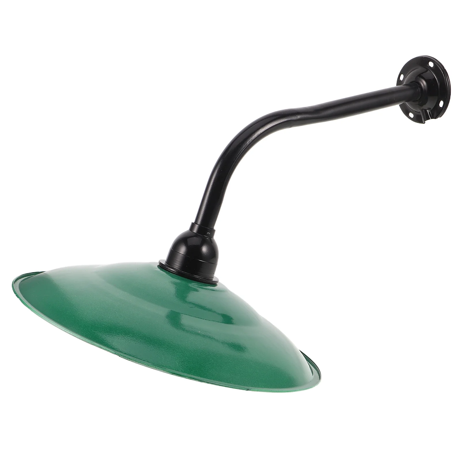 

30Cm Retro Lamp Shade Vintage Outdoor Light Cover Enamel Metal Protective Pendant Lampshade For Warehouse