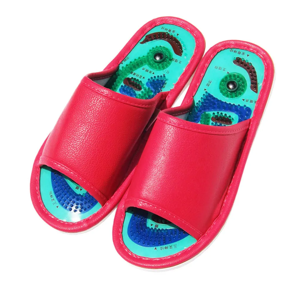 

1 пара тапочек для магнитной терапии, массажная обувь для ухода за ногами, нескользящие легкие домашние сандалии для мужчин и женщин