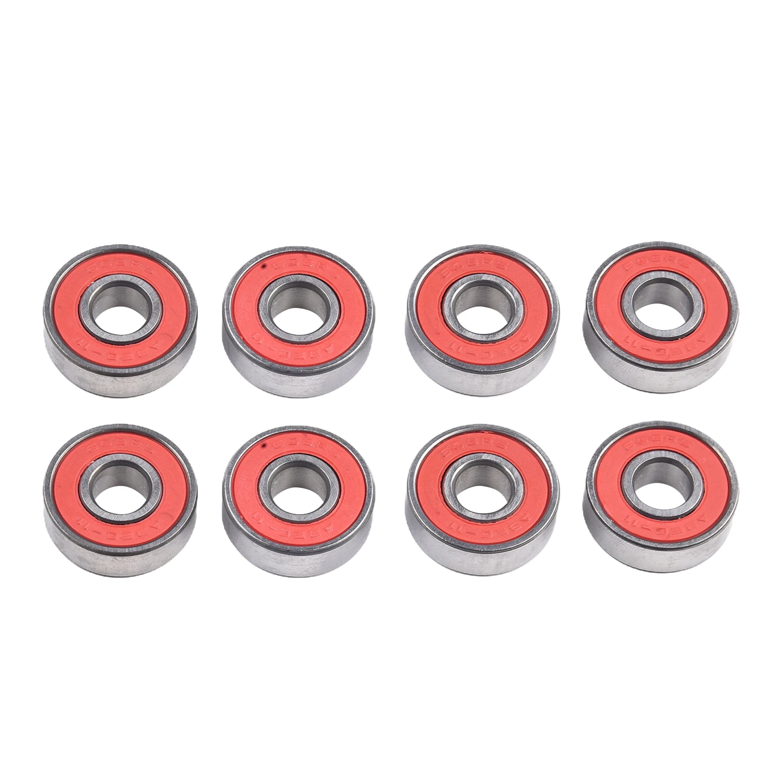 8Pcs ABEC-11 Roller Skate Wheels Bearing High-Speed Skateboard Scooter Bearing Roller Skate Bearing Skateboard Bearing