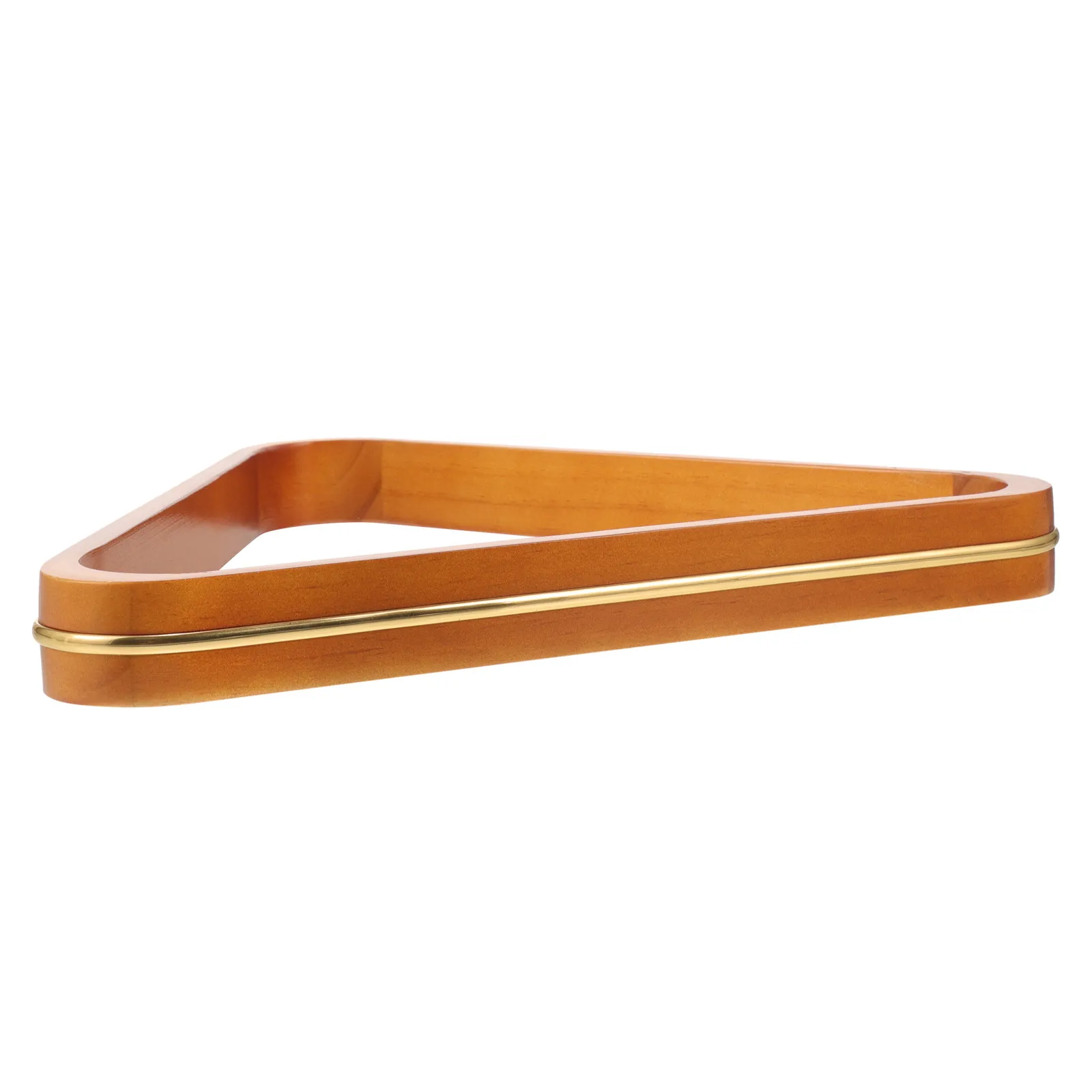 Ergonomic Pine Wood Billiard Triangle Frame Rack for Pool Table Balls Keeps Balls Tidy and Secure Reliable Billiard Rack for All
