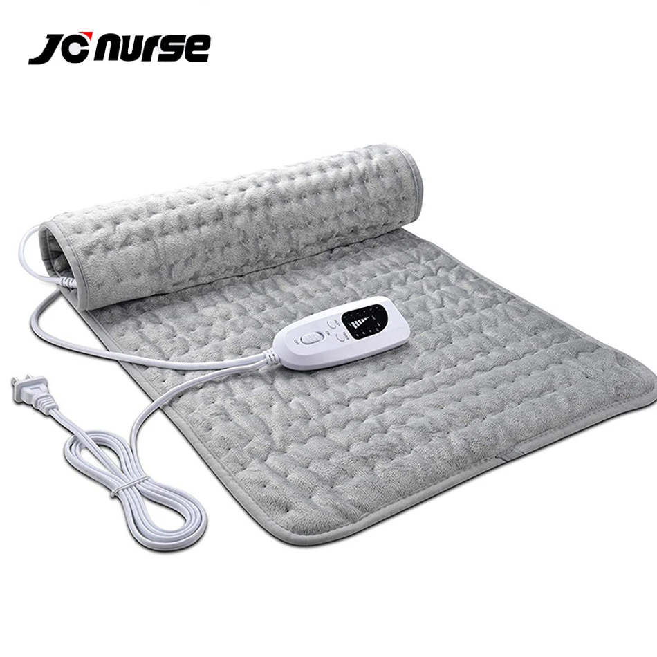 

Flannel Heating Pad with Temperature Setting Electric Blanket Thermal Insulation Heat Therapy Pain Relief for Stomach Back