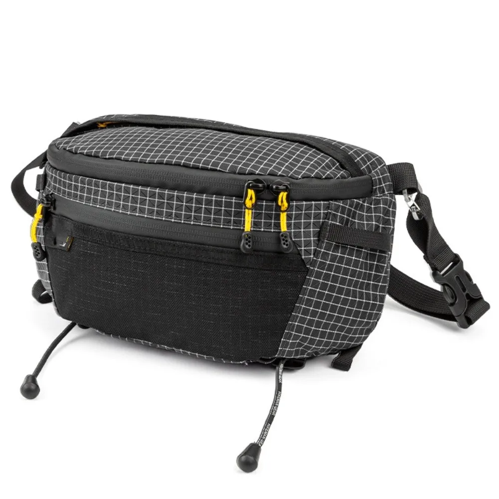 Riding Backpack Chest Sling Pack Bike Riding Hiking Trips Purple Waterproof Outdoor Backpack Survival Moisture-proof Partition