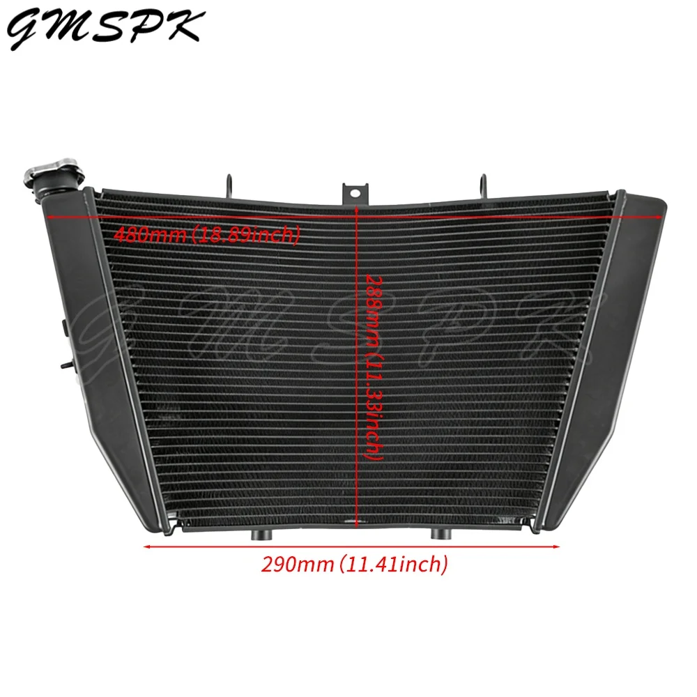 Fit For GSX-R 1000 GSXR1000 K9 2009-2016 2015 2014 2013 2012 2011 2010 Motorcycle Aluminium Radiator Cooler Cooling Water Tank
