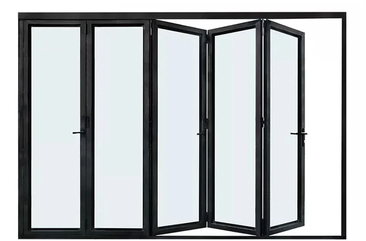 NFRC AS2047 Standard Aluminum Bi Fold Door Folding Folded Balcony Patio Door