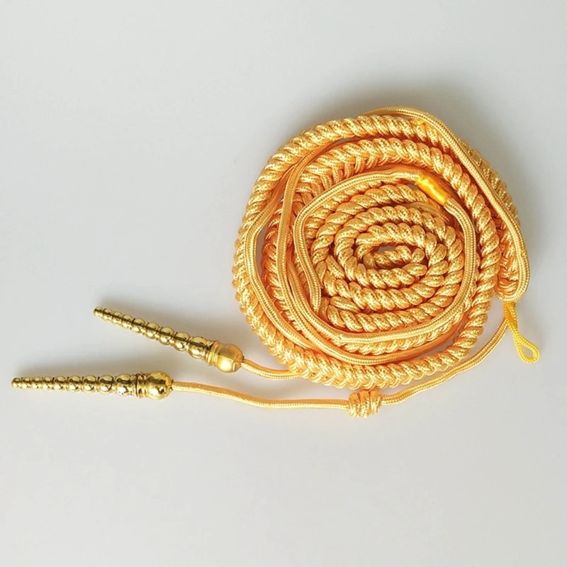 Aiguillette Schulterkordel DIY Kleidungszubehör Polyester Kleid Uniform Dekore – Detail 6