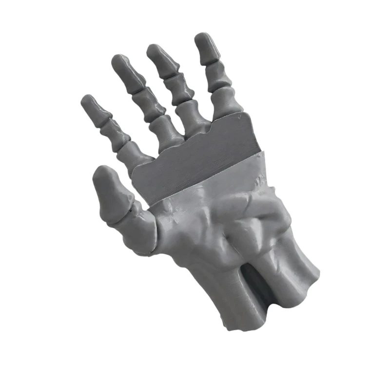 HX5E Decorative Halloween Bookend with Demons Hand Design, Book Support Stand for Shelves, Offices, Study and Desk Display