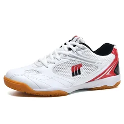 Table Tennis Shoes for Men Women Red Blue Women Training Sport Sneakers Outdoor Man Anti-Slip Professional Badminton Shoes