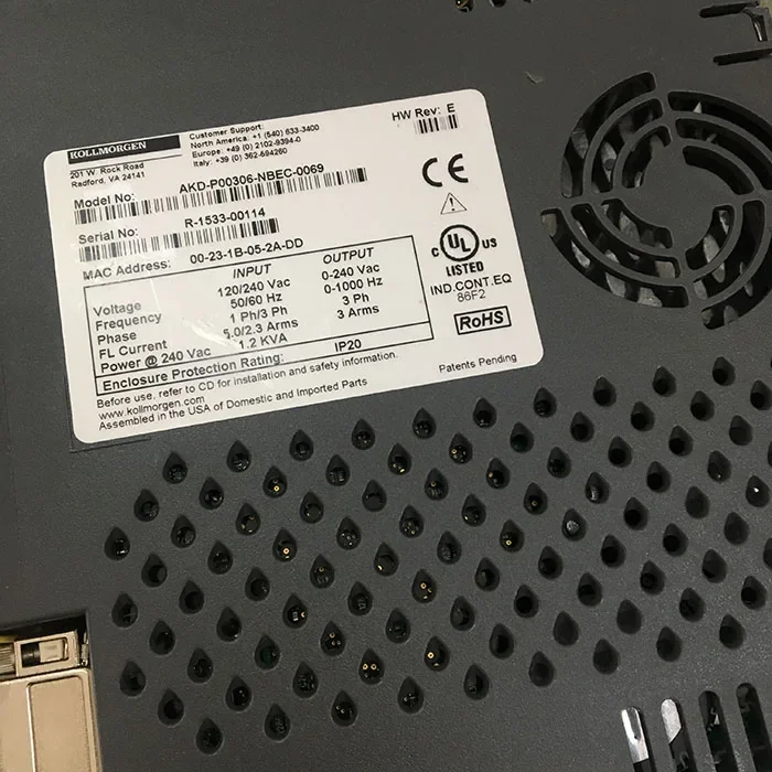 Kollmorgen Servoantrieb AKD-P00306-NBEC-0069