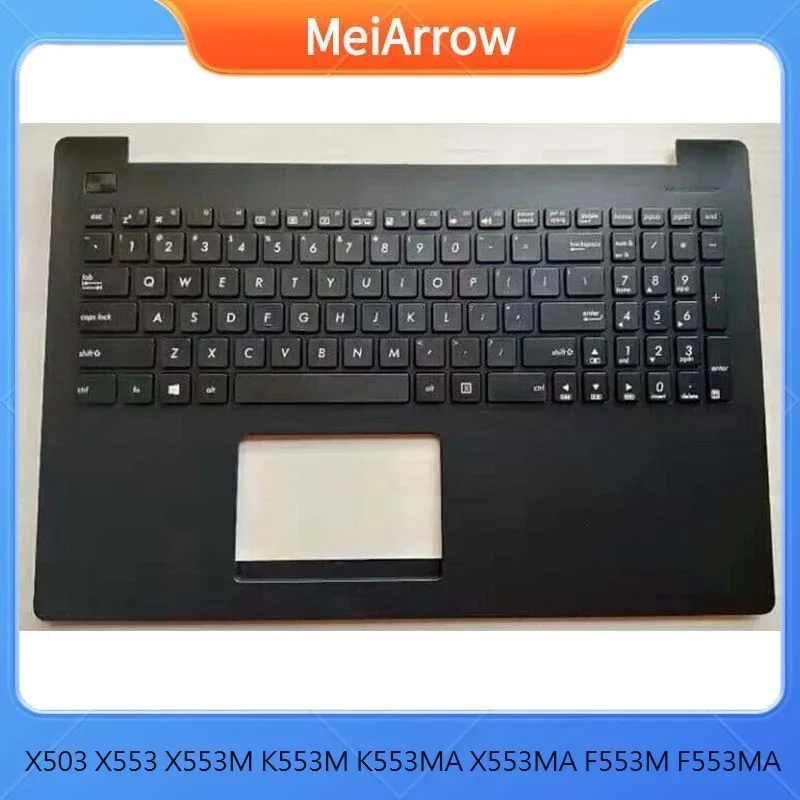 

Новый/оригинальный для Asus X553M X553S F553S F553M D553 R515M X503M X553 X503, упор для рук, верхняя крышка клавиатуры США, черный