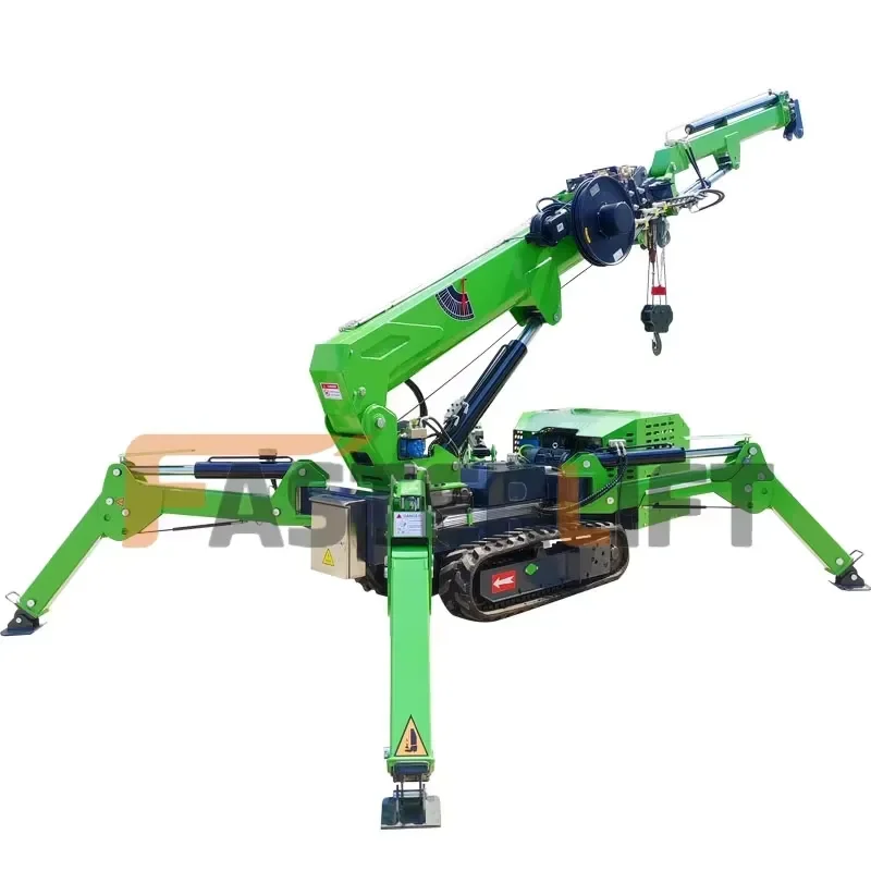 2026 CE FASTER LIFT Architecture Basket Spider Crane 1.5-8 Ton //Electric Powered 25m Lifting Height