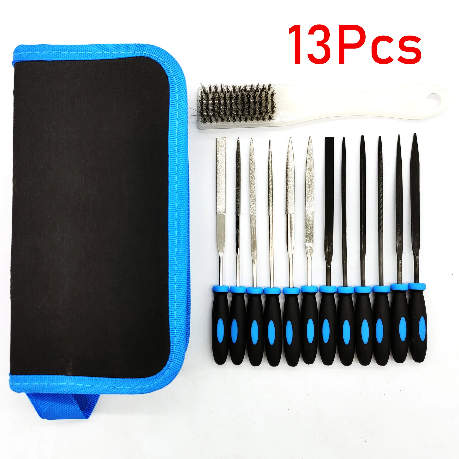 high carbon steel diamond file conjunto com armazenamento para precision metal work carpintaria pequeno pcs bolsa 6pcs 13 pcs 01