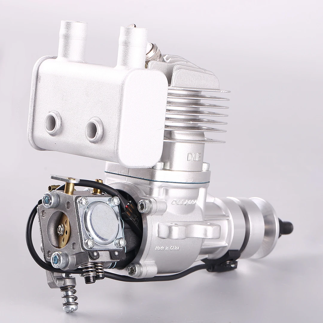 DLE Original nouveau moteur DLE 20CC DLE20RA pour modèle RC deux temps monocylindre échappement arrière Air naturel