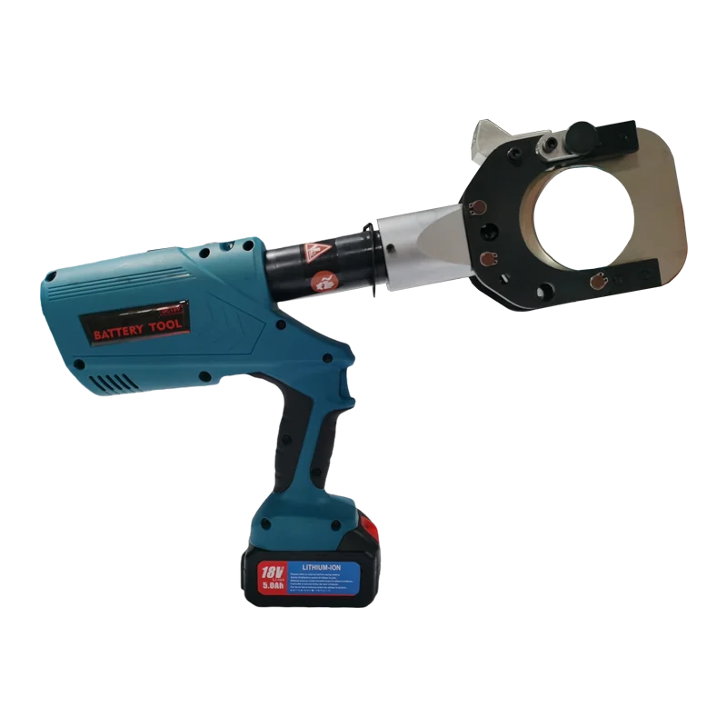 

ODETOOLS Cutting Electrical Wire Stripper Cable Cutter Ct-85A Cable Cutter Electric Carbon Steel With Two Battery Packs