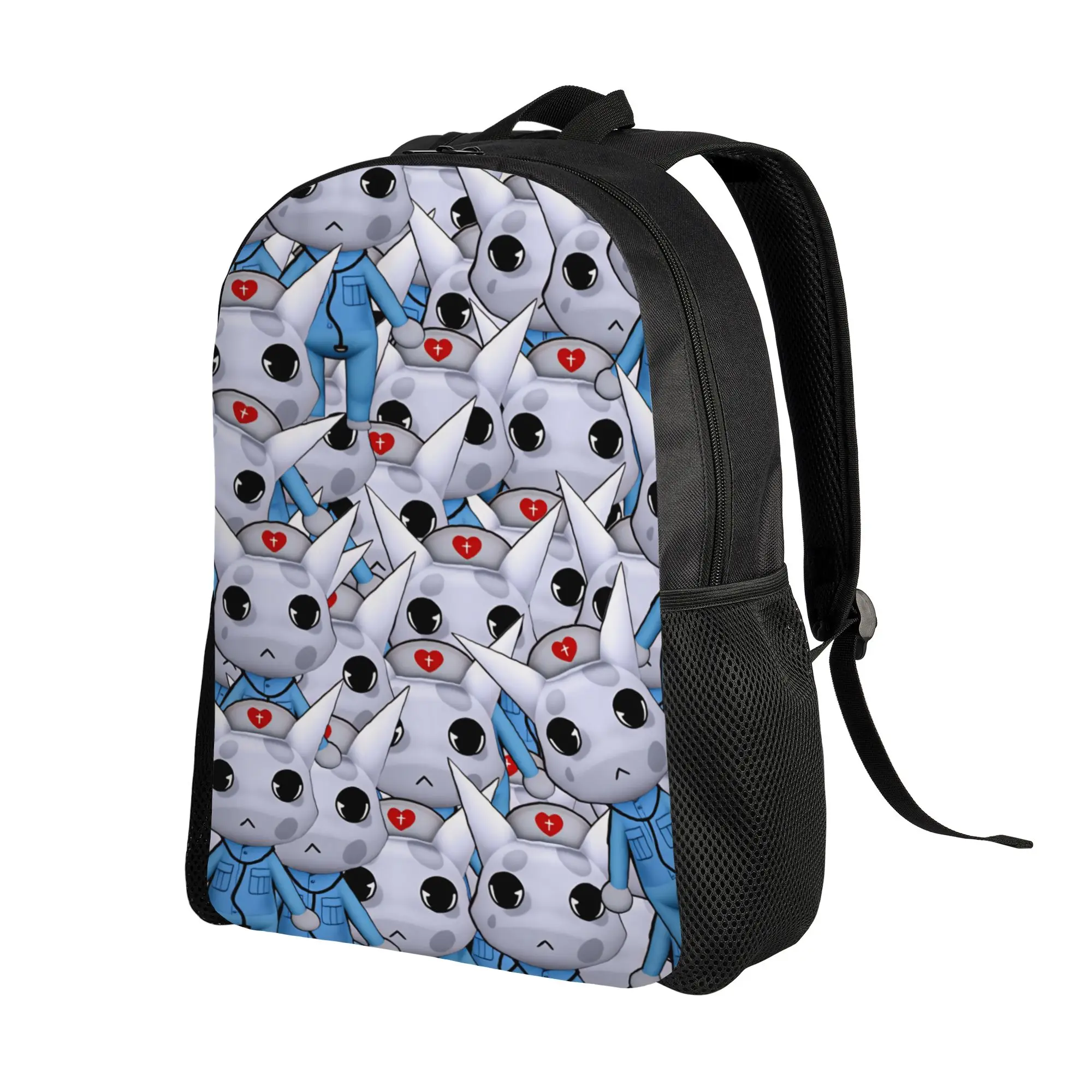 Animal Hospital Anomaly Backpack Youth  Lightweight Backpacks Polyester Kawaii School Bags Trekking Colorful Rucksack