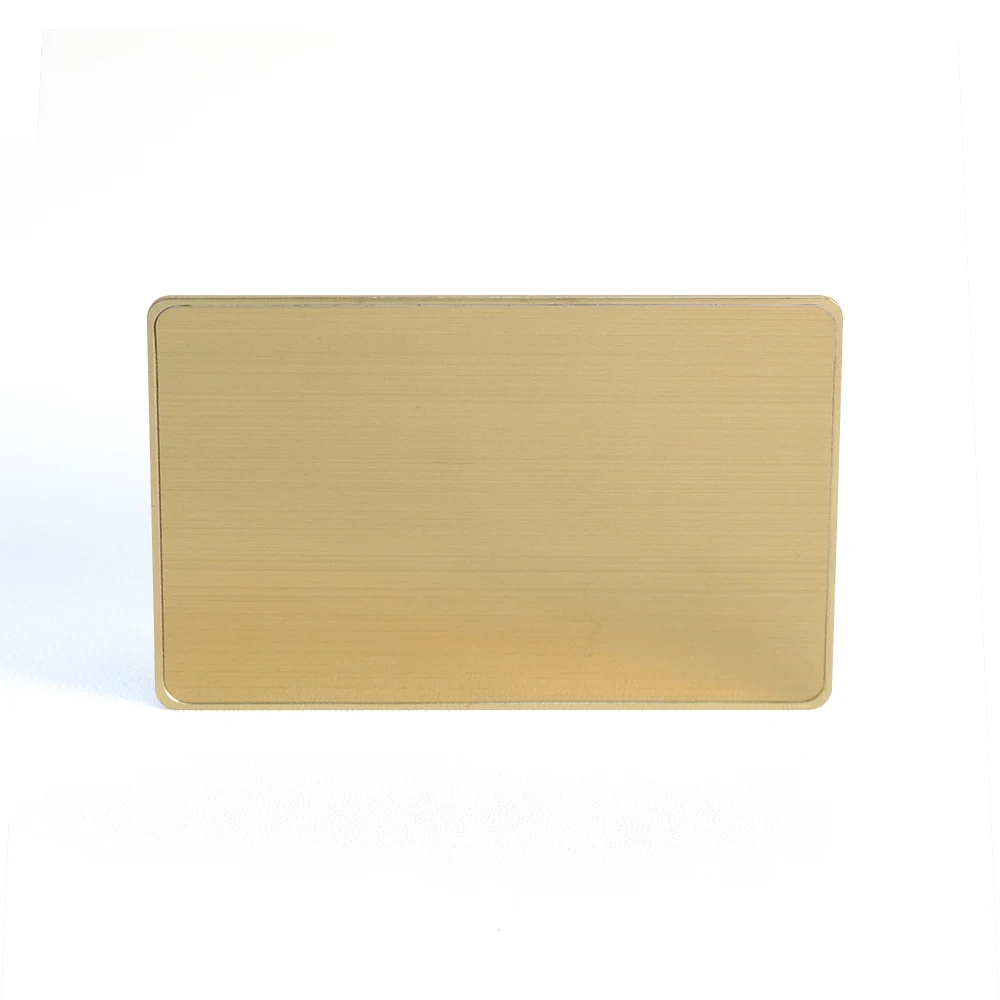 5PCS Metal NFC Card NFC 215/216 Chip,Contact SLE4442 chip,Smart Business Social Digital Card,13.56MHZ