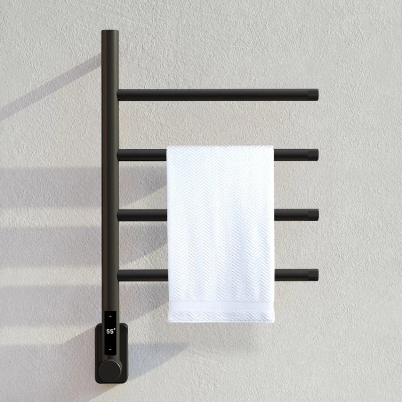 Stainless Steel Electric Towel Rack Durable Thermal Towel Racks Waterproof Cloth Holders Moisture Proof Bathroom Hardwares