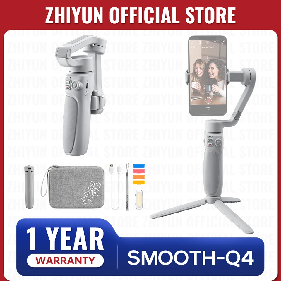 ZHIYUN Official Smooth Q4 Smartphone Gimbal 3-Axis Portable Phone