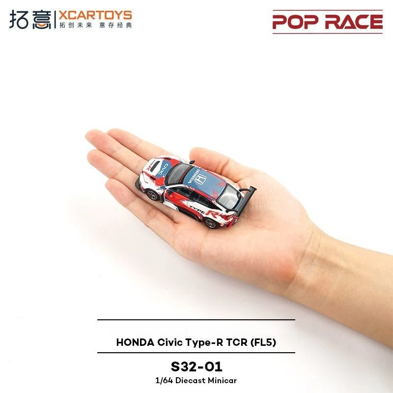 

XCARTOYS 1/64 Type R(FL5) Alloy Car Static Model Mini Vehicles Collection Ornament Adult Collectibles Decorations Birthday Gift