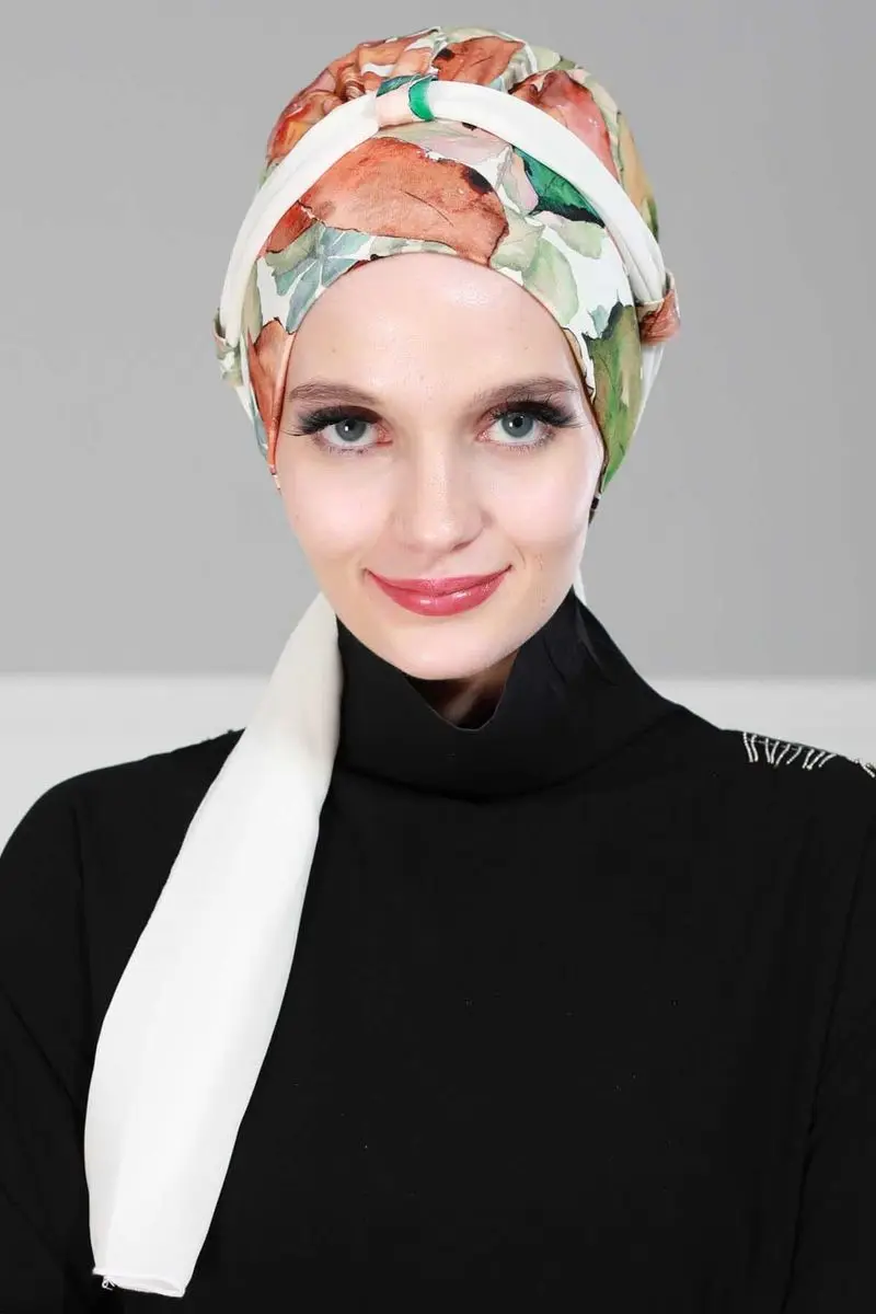 Chiffon com cinto penteado osso outono padrão