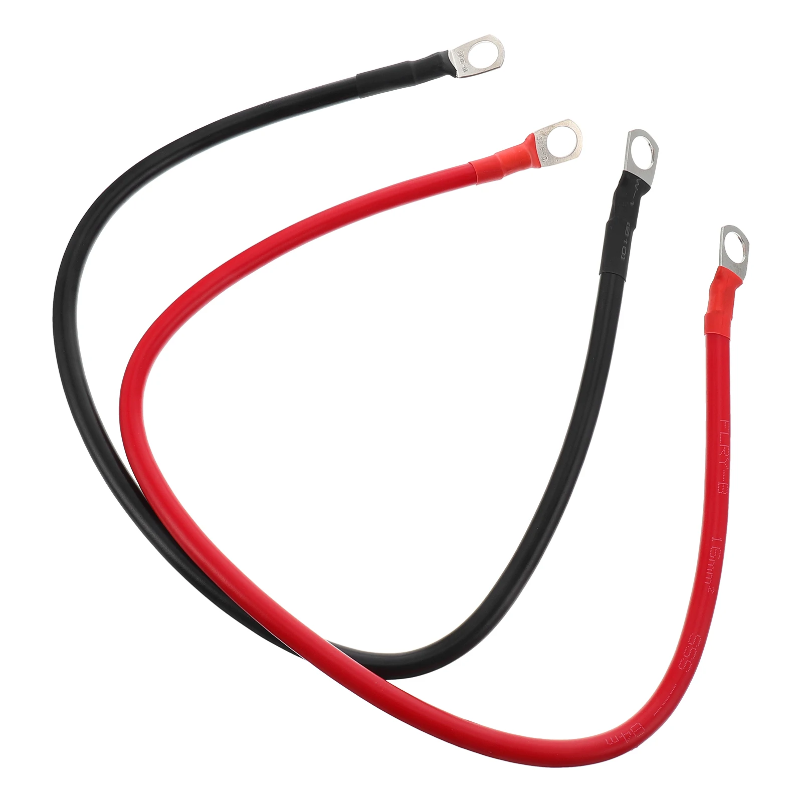 

2pcs Terminal Cable Plated Max Power Transmission Car Copper Wire Corrosion Resistance High Temp Inverter Boat RV