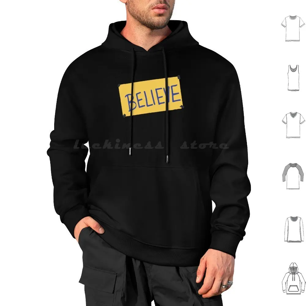 Believe-Ted Hoodies Long Sleeve Believe Ted