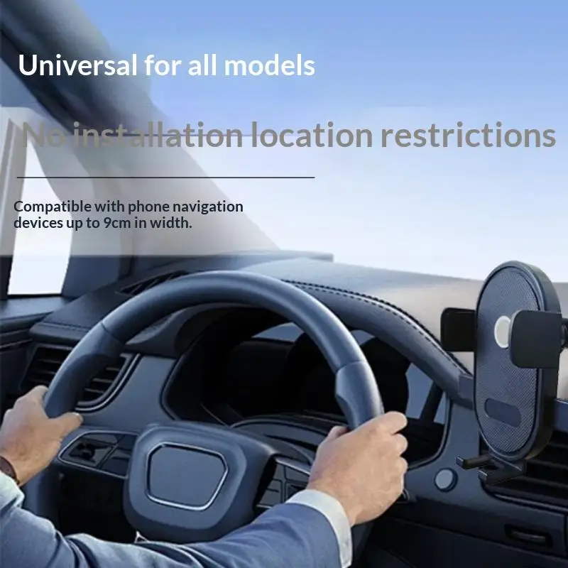 Car Phone Mount Heavy Duty Suction Cup One Hand Operation 360° Rotatable for  14 13  S23 for Daily Drive