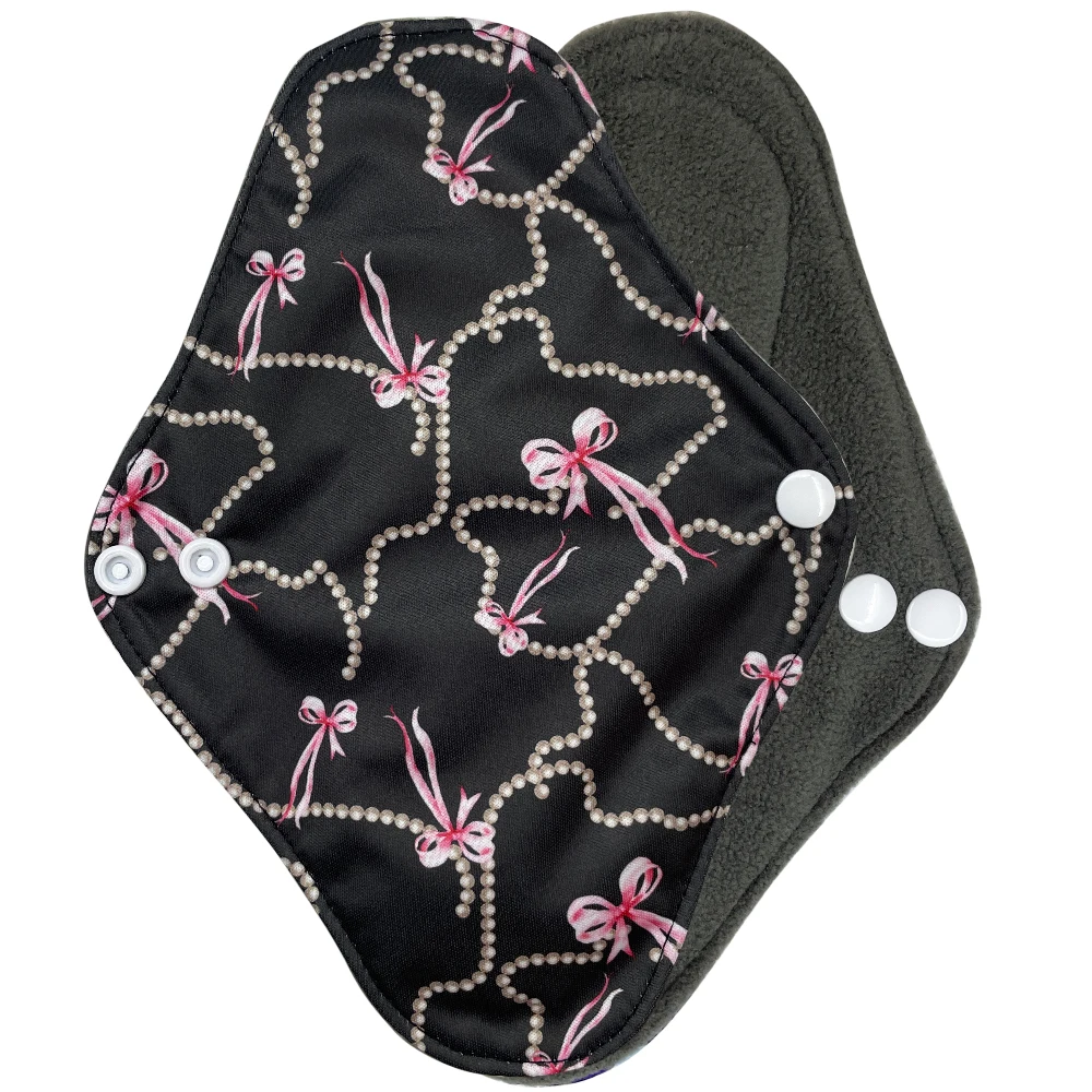 

Женские многоразовые гигиенические прокладки, бамбуковый уголь, многоразовые менструальные прокладки, гигиенические полотенца, женские PantyLiners для периода 1 шт.