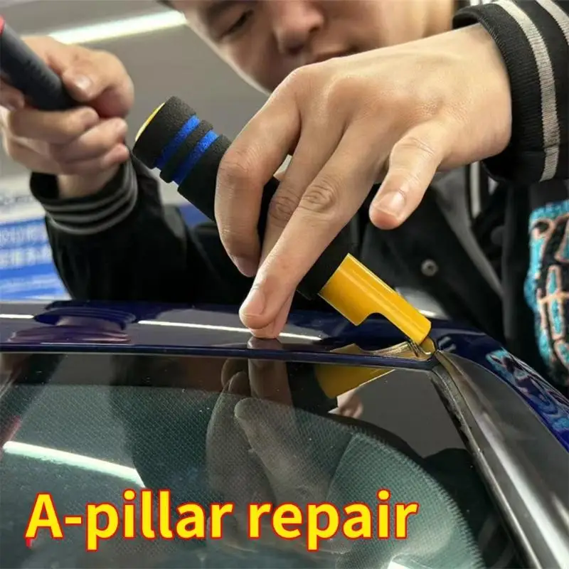 

Car Dent Repair Tool Plastic Knocking Rod Pit Dent Edges Repair Pad Tapping D7YA