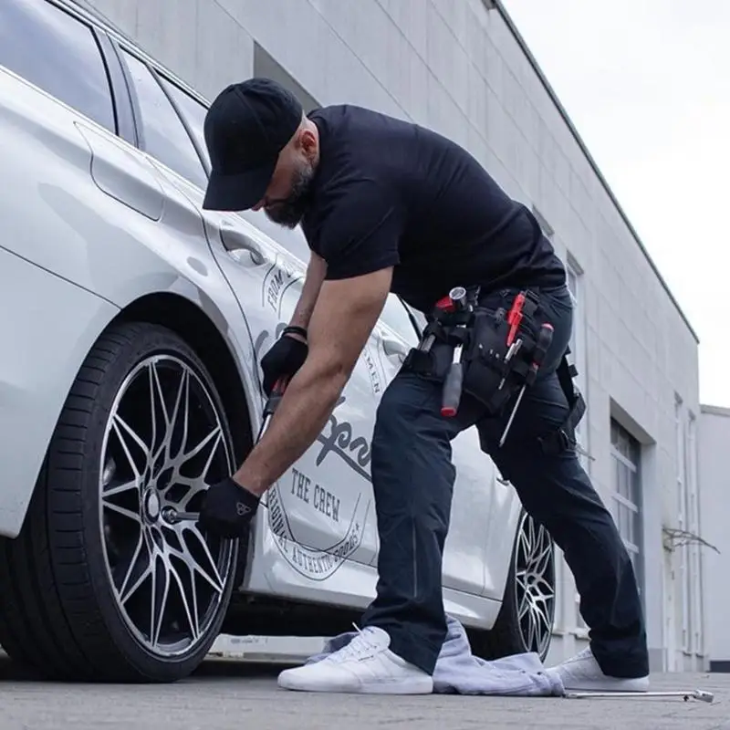 E74E Công cụ thợ điện công cụ Belt Belt Pouches nhiều công cụ Tổ chức công cụ Pockets