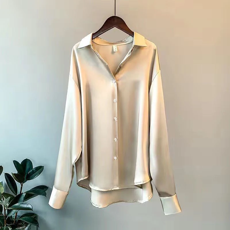 2025 camisa y blusas de primavera Jersey nuevo cárdigans mujer Top tejido coreano manga larga solapa botón elegancia dulce abrigos casuales