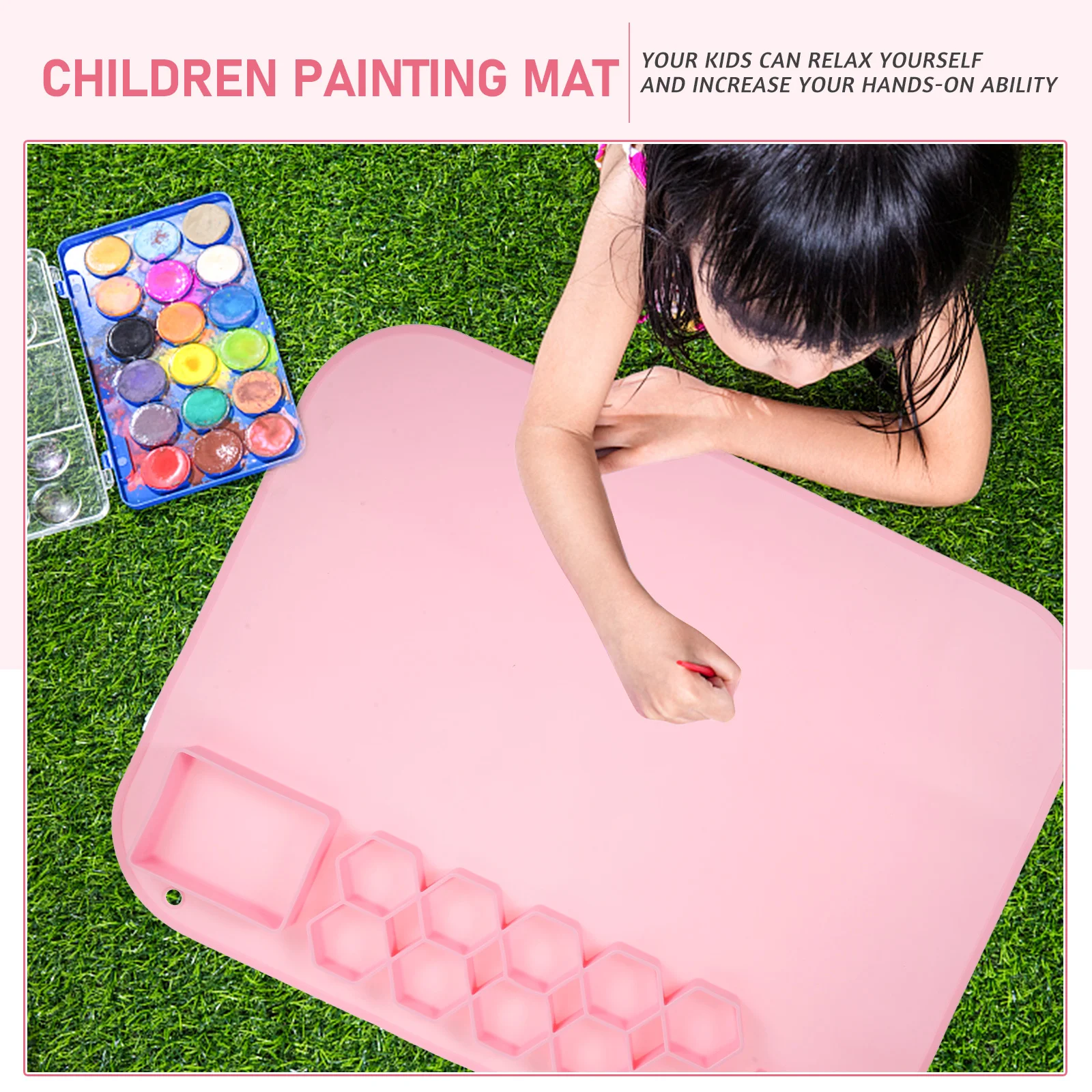 

Silicone Craft Mat 30X45Cm Non-Stick Flexible Resin Casting Pad For Diy Painting Art Supplies Tabletop Protection