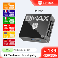 BMAX B4 Pro Mini PC Windows11 PC Intel N97 16GB DDR4 512GB SSD 2*HDMI Supports 4K@60Hz 1.2GHz Intel UHD Graphics