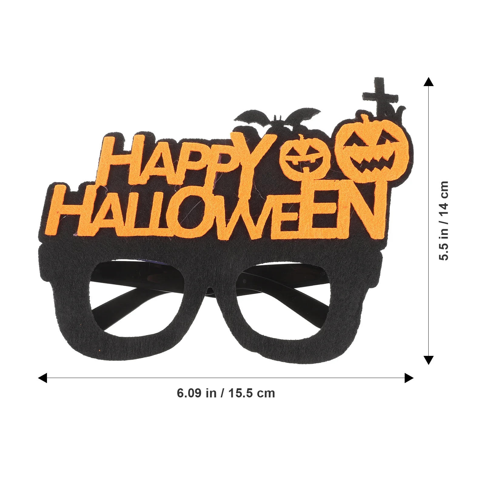 

5Pcs Halloween Glasses Frame Different Styles for Cosplay Photography Halloween Party Supplies Accessories Carnival Glasses