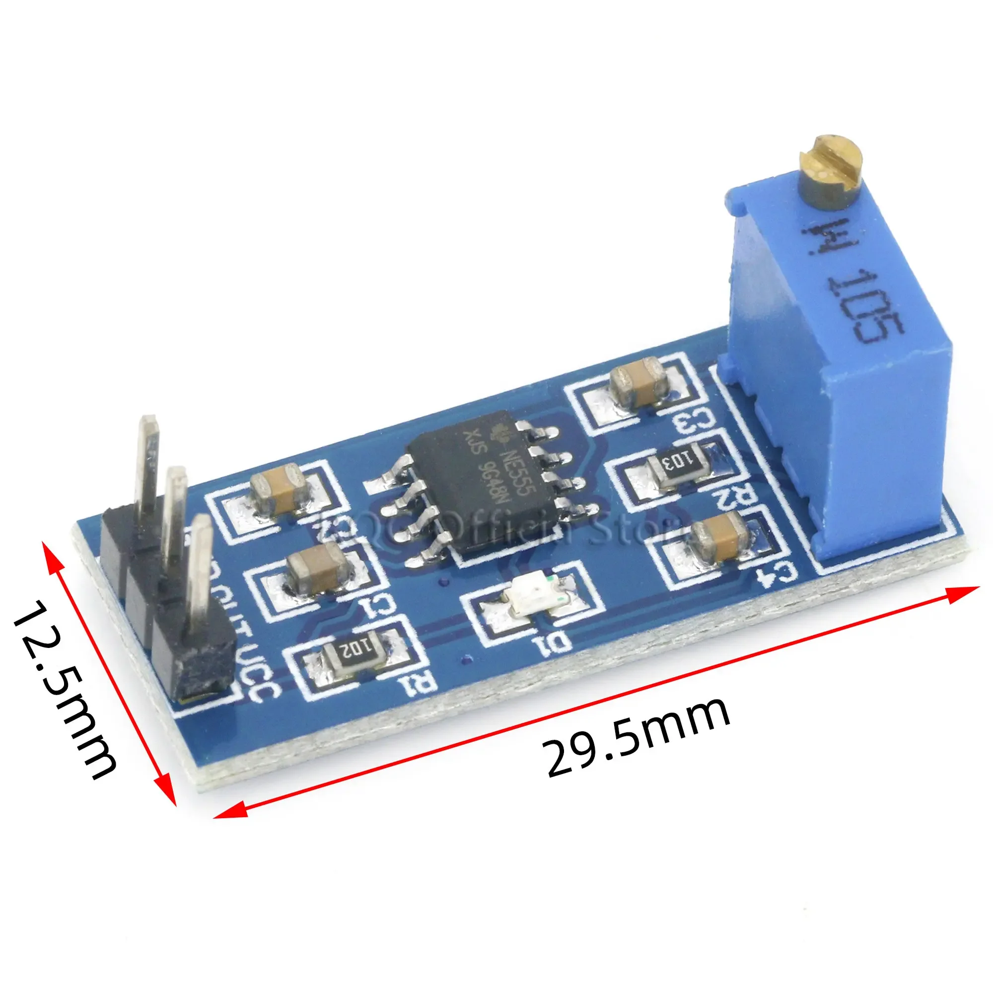 Adjustable Pulse Generator Module 1pc 5V-12V NE555 Frequency New M07 dropship for arduino