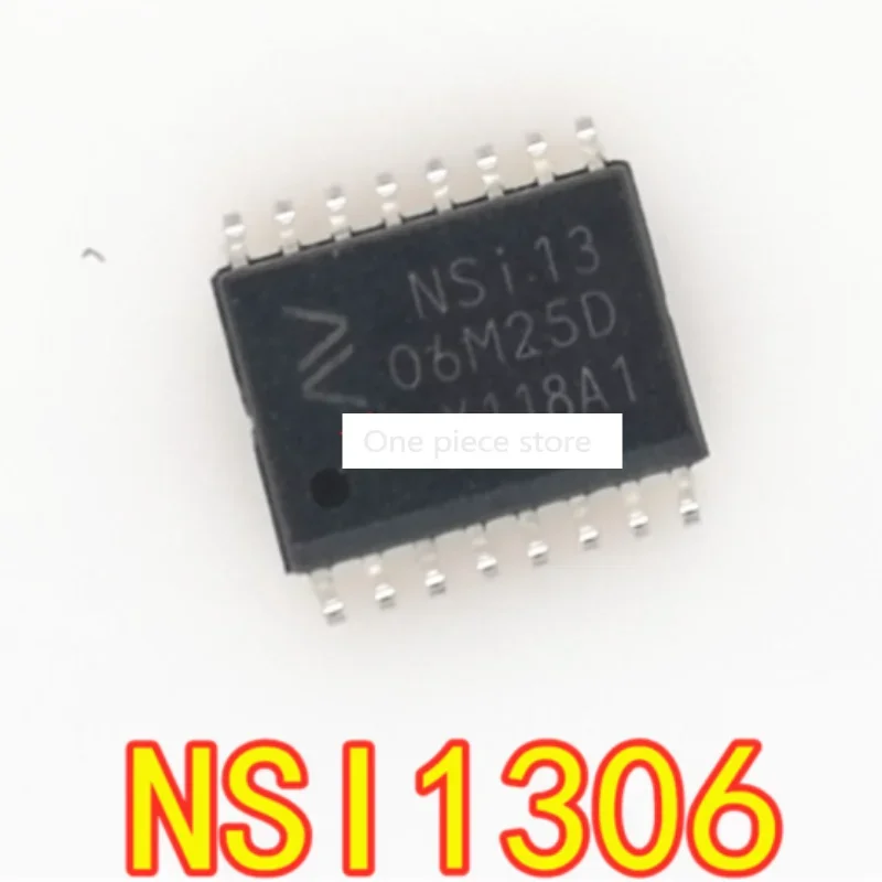 5PCS NSI1306M25-DSWVR - DSWR SOP-8-16 wide body NSI1306 digital isolation ADC