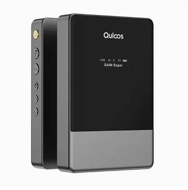 QLS MUB1 محمول USB عالي الوضوح بلوتوث HiFi فك مضخم ضوت سماعات الأذن الكل في واحد مع ذيل صغير