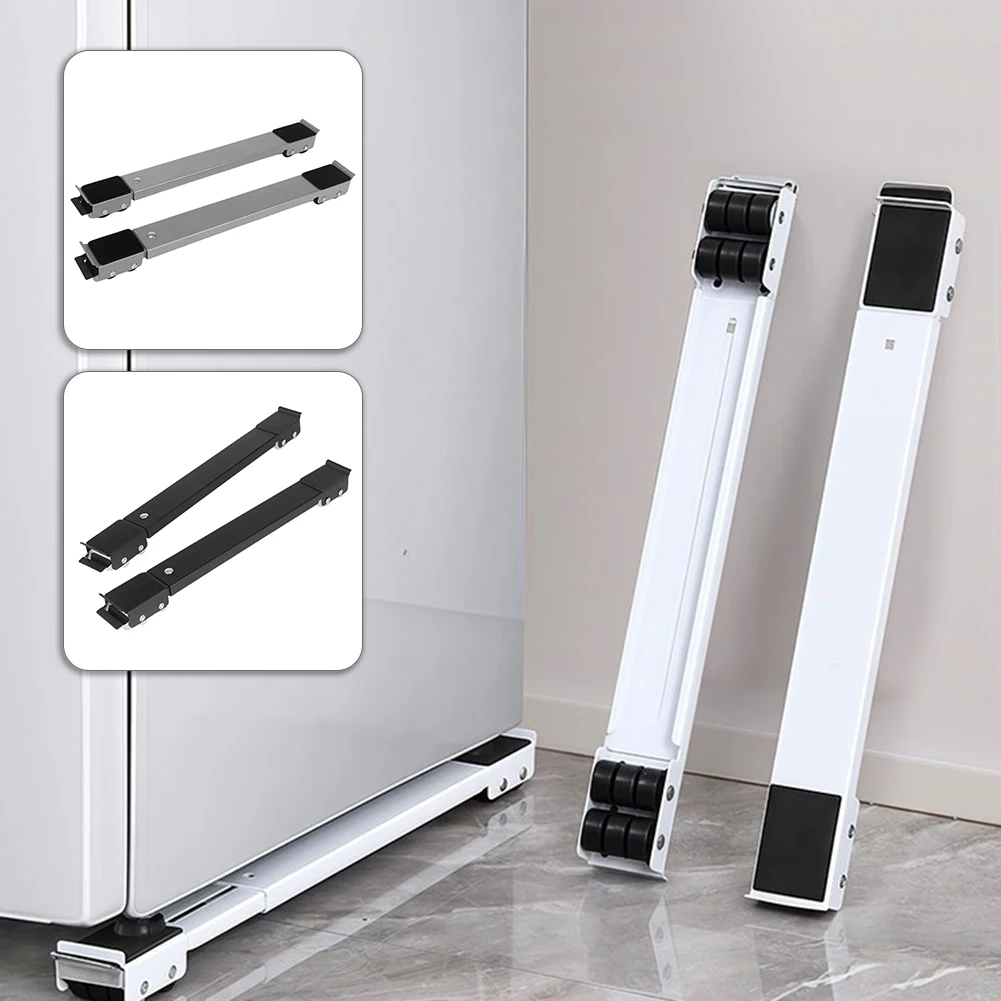 Extendable Movable Racks With Brake,Adjustable Furniture Moving Roller Wheels Base For Washing Machine,Furniture Lifter