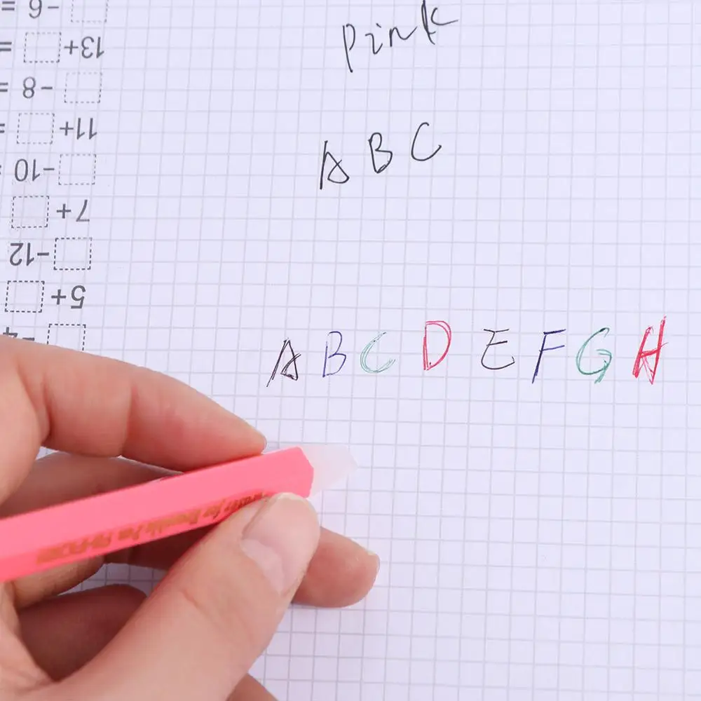Friction Pen Eraser Wipe Clean Learning Gel Ink Rubber Effectively Ink Pen Neutral Erasable Pen School Supplies
