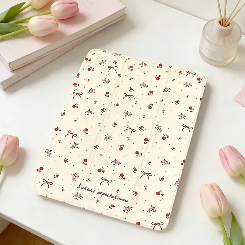 TPU Bumper Tri‑Fold Protective Tablet Case For Xiaomi Pad 5/5Pro 6/6Pro 11 inch Xiaomi Pad 7/7Pro 8/8Pro 11.2 Redmi Pad SE 11