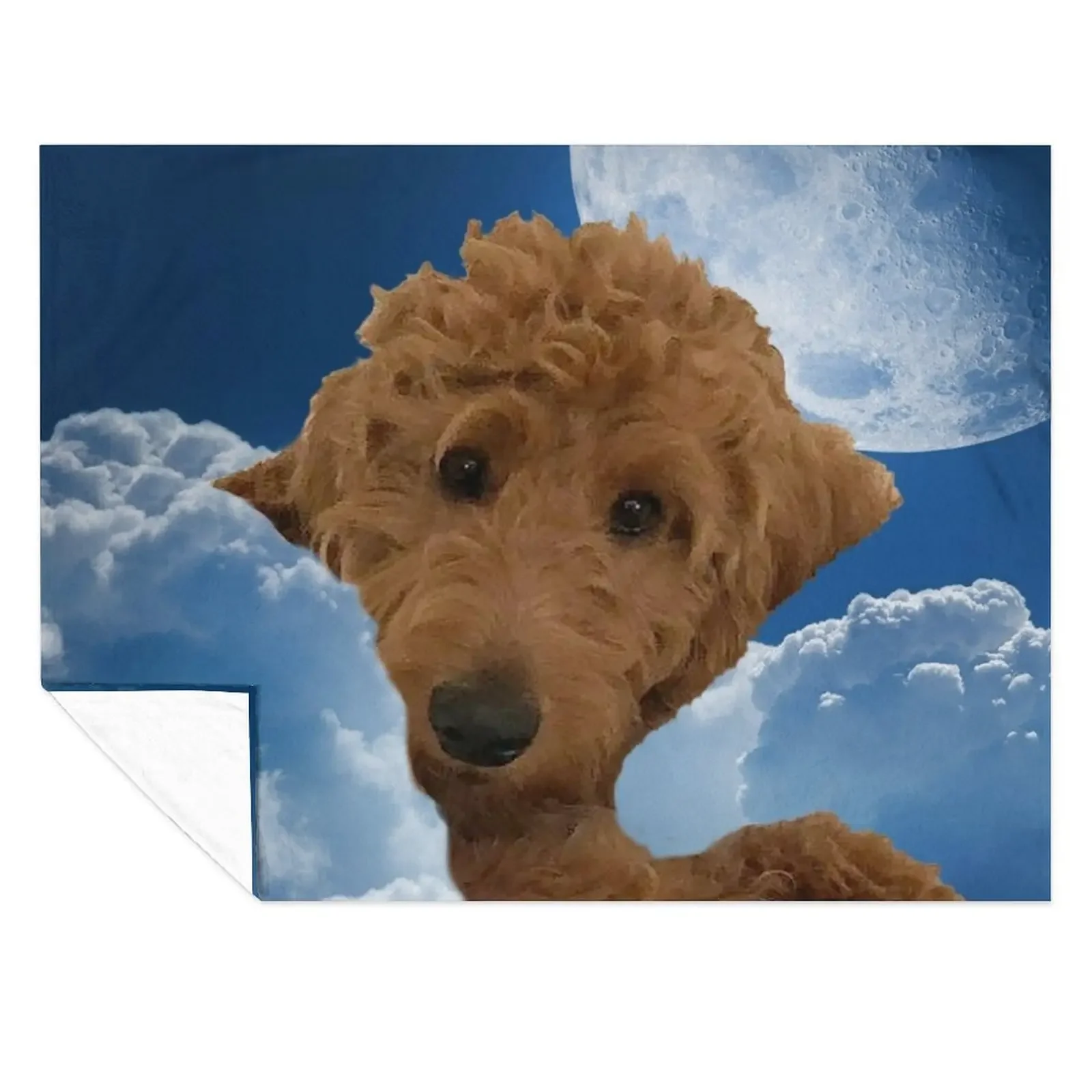 

Dog Golden Doodle Throw Blanket Designers Loose Decorative Sofas Blankets For Sofas Blankets
