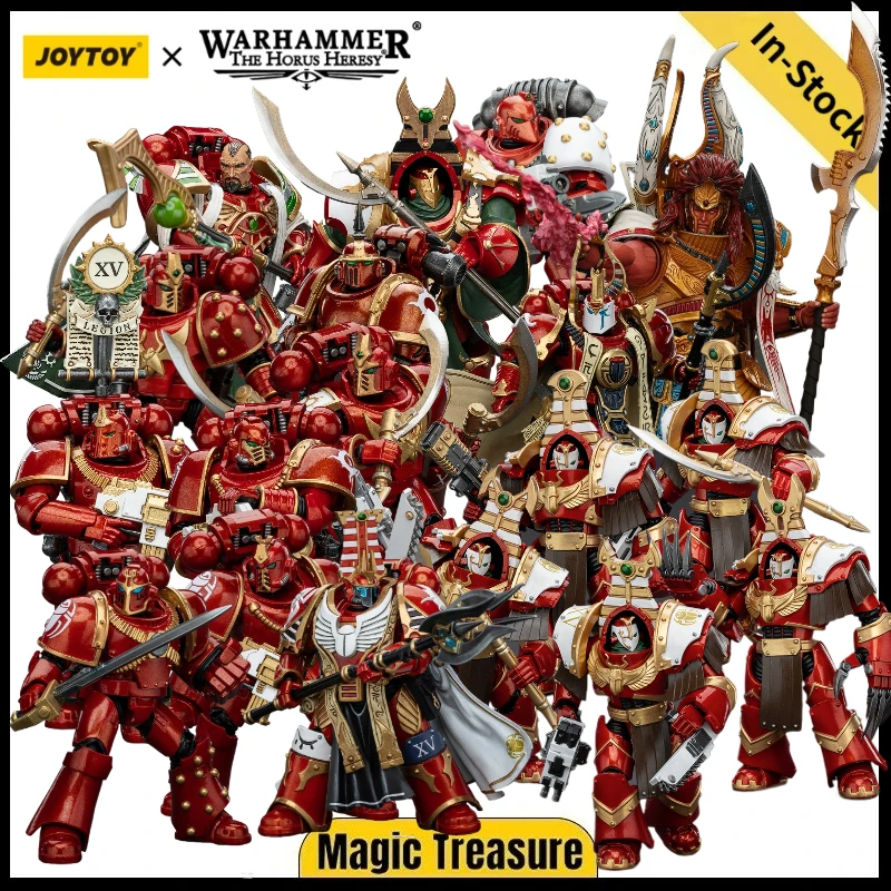 JOYTOY Warhammer 40K Thousand Sons Ahzek Ahriman Legion Prätor Legionär MK III MK VI Sekhmet Terminator 1/18 Actionfigur