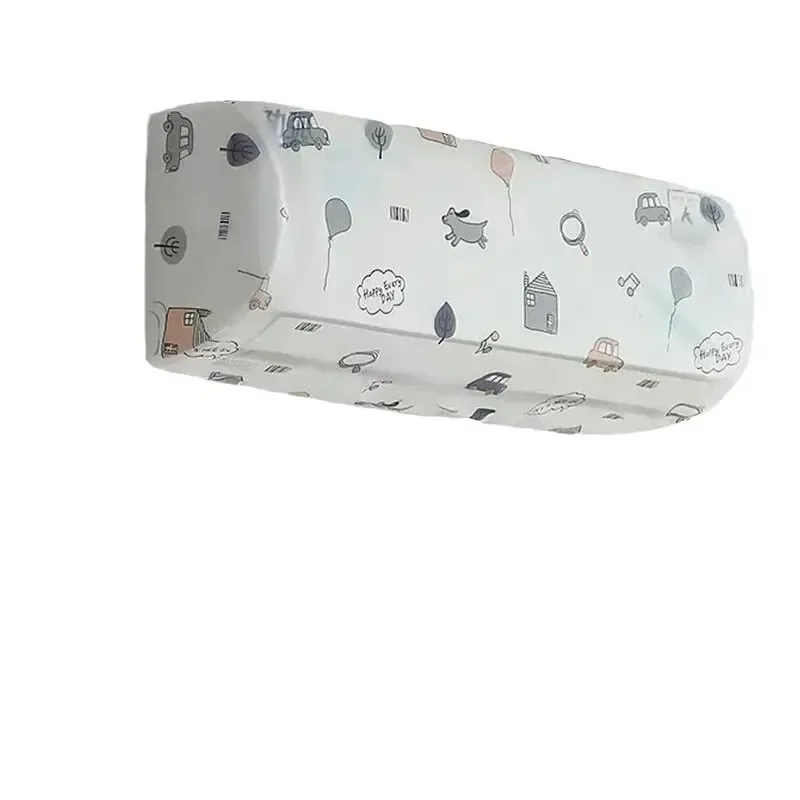 1PC Cartoon Air Conditioner Cover All-Inclusive Washable AC Dust Cover for Home Indoor Unit Protection Decor