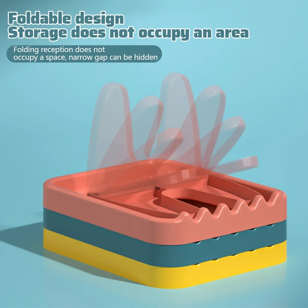 1pc Foldable Pot Lid Rack Fork Spatula Rack Plastic Kitchen Spoon Holder for Kitchen Organizer Pan Cover Shelf Tableware Storage