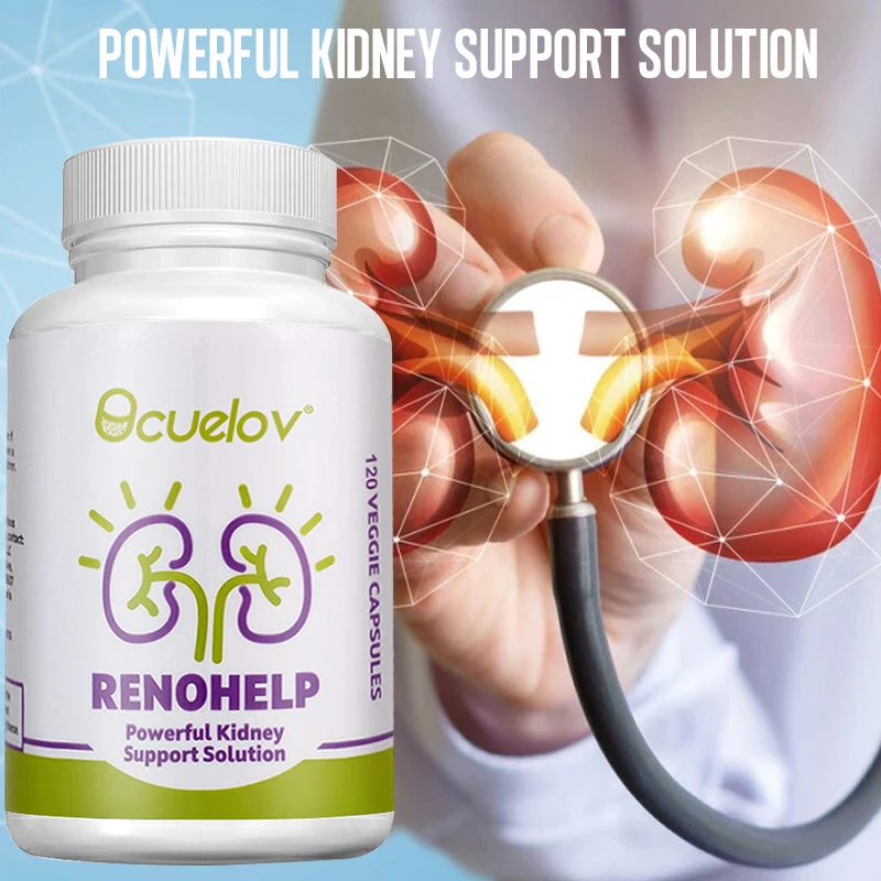 Bcuelov - Natural Kidney Supplement To Support Healthy Kidney Function, Creatinine Levels & Glomerular