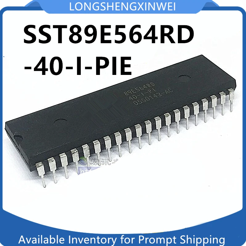 1PCS SST89E564RD-40-I-PIE SST89E564RD-40-C-PIE SST89E564RD Direct Insertion DIP-40  Microcontroller Chip NEW