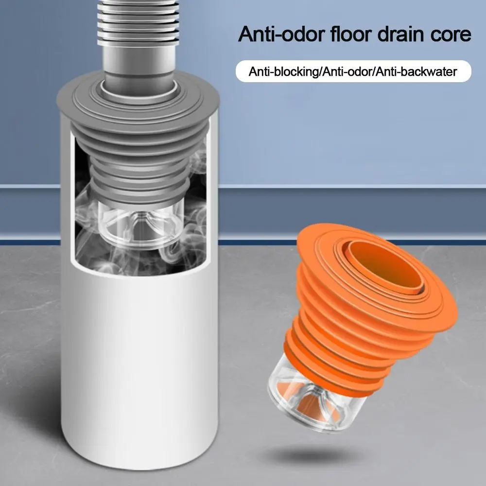 Insect Prevention Useful Sewer Shower Drainer One Way Valve Seal Drain Cover Anti odor Floor Drain Water Pipe Plug