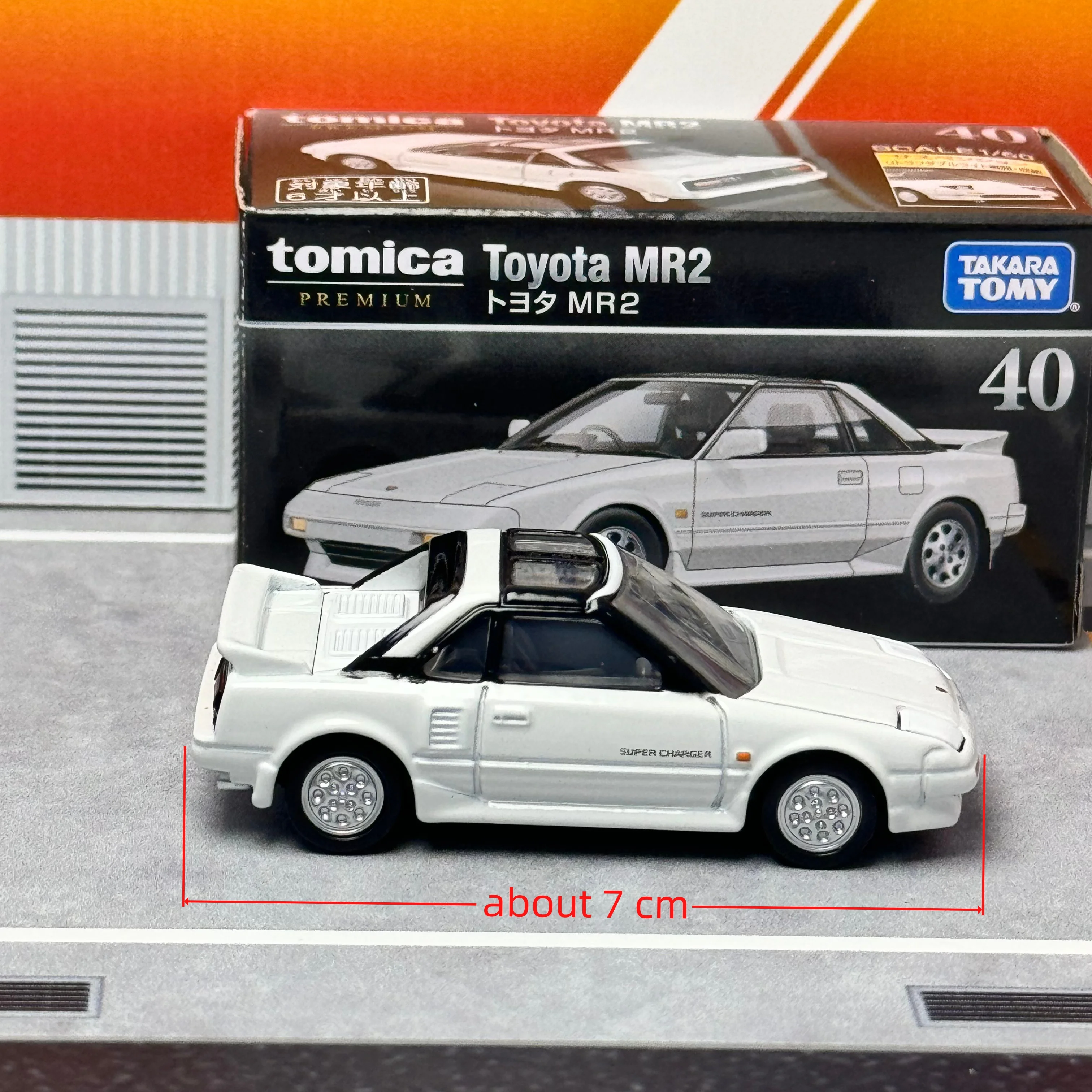 Takara Tomy Tomica Premium 40 Toyota MR2 Mini Car Toy Alloy Car