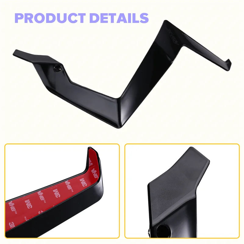 

AR-2025 For Honda X-ADV 750 XADV 750 Air Deflectors Motorcycle Accessories Side Windshield Leg Fairing Wind Deflector Black